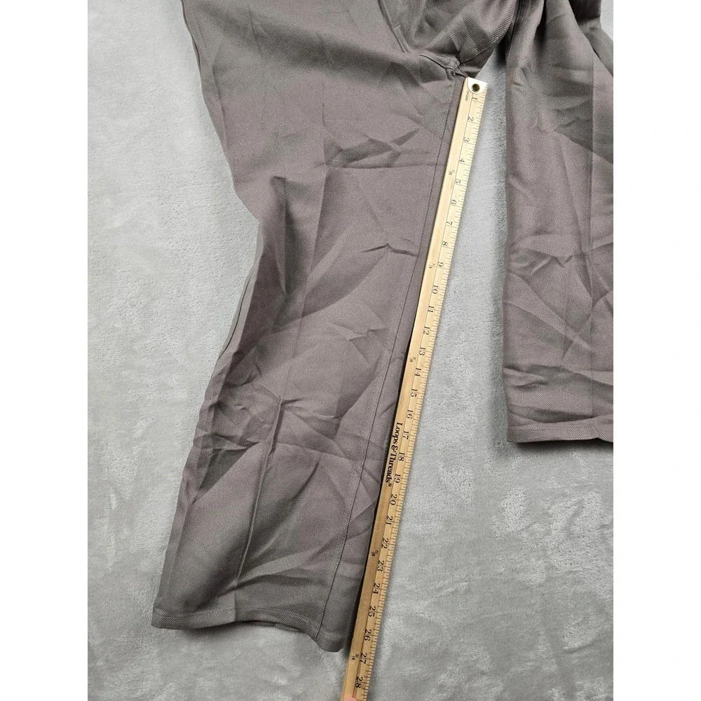 Vintage Levi Strauss Slacks Mens 35x27 Brown Talon 42‎ Zipper Trousers 70s